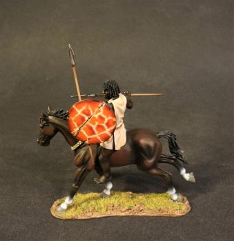 Numidian Light Cavalry (Red and Yellow Shield), The Numidians, Armies and Enemies of Ancient Rome--single mounted figure--RETIRED--LAST ONE!! #42089