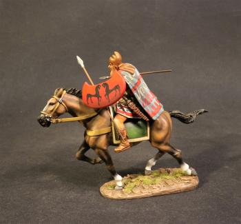 Thracian Cavalry (Red Shield), 4th Century BCE, Armies and Enemies of Ancient Greece and Macedonia--single mounted figure Thracian Cavalry (Red Shield), 4th Century BCE, Armies and Enemies of Ancient Greece and Macedonia--single mounted figure #42094