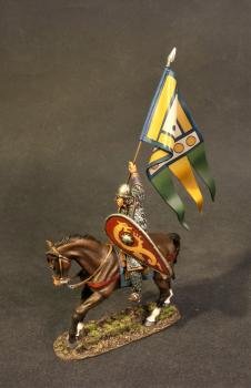 Image of Norman Knight with Papal Standard, The Norman Army, The Age of Arthur--single mounted figure--RETIRED--LAST ONE!!