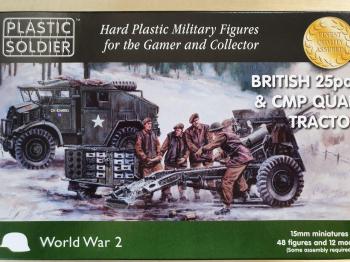 15mm 25 pdr Gun and CMP Quad Tractor -- LAST ONE! 15mm 25 pdr Gun and CMP Quad Tractor -- LAST ONE! #42101