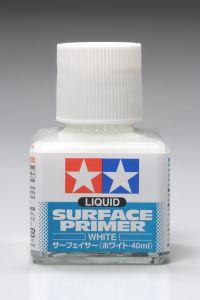 Tamiya Liquid Surface White Primer (40ml Bottle) #42107