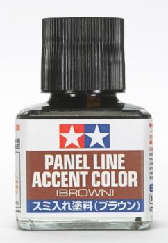 Tamiya Panel Line Accent Color (Brown) (40ml) • TAM87132 • RC