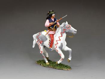 Morning Star--single mounted Sioux warrior figure Morning Star--single mounted Sioux warrior figure #42130