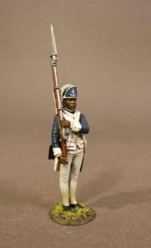 Private, Rhode Island Regiment, 1781, The Continental Army, American War of Independence, 1775-1783--single figure--RETIRED--LAST ONE!! #42157