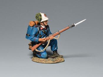 Boxer Rebellion Italian Bersaglieri Light InfantryKneeling To Pull The Bolt (B)--single figure #42162