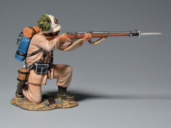 Boxer Rebellion Italian Bersaglieri Light Infantry Kneeling Firing (A)--single figure #42169