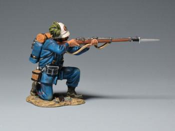 Boxer Rebellion Italian Bersaglieri Light Infantry Kneeling Firing (B)--single figure #42170