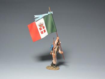 Boxer Rebellion Italian Bersaglieri Light Infantry Flagbearer (A)--single figure #42175