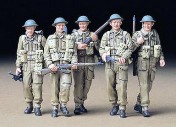 1/35 British Infantry on Patrol (5) #6788