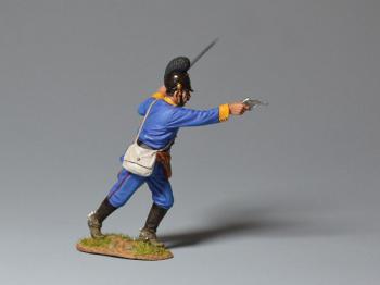 Bavarian Infantry Major Rushing Forward #42437