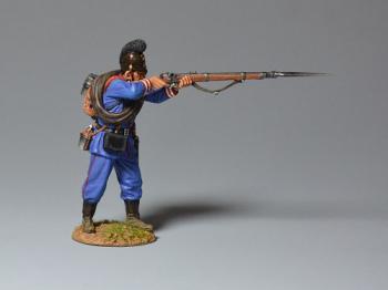 Bavarian Infantry Private Standing Firing Bavarian Infantry Private Standing Firing #42439
