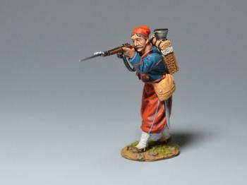 French Zouave Infantry Advancing Firing French Zouave Infantry Advancing Firing #42455