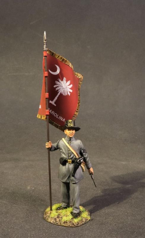 Standard Bearer, Palmetto Riflemen, 4th South Carolina Infantry, Co. B ...