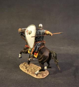 Crusader Knight (Light Kite Shield with Small Red Cross), The Crusades--single mounted figure--RETIRED -- LAST ONE! Crusader Knight (Light Kite Shield with Small Red Cross), The Crusades--single mounted figure--RETIRED -- LAST ONE! #42613