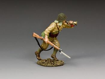 Charging WWII Japanese Bugler--single figure #0