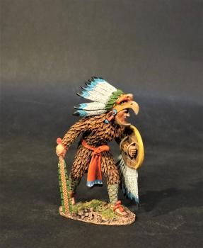 Aztec Eagle Warrior, The Aztec Empire, The Conquest of America--single figure #18