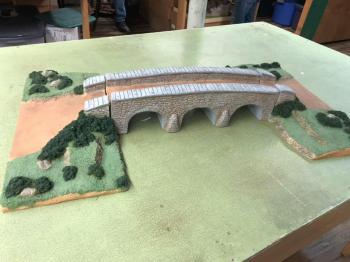 Antietam Bridge--a massive three-piece layout, 41 inches long--TWO IN STOCK. Antietam Bridge--a massive three-piece layout, 41 inches long--TWO IN STOCK. #42942