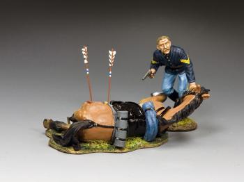 Fighting To The End--single U.S. 7th Cavalry figure and prone horse figure Fighting To The End--single U.S. 7th Cavalry figure and prone horse figure #42949
