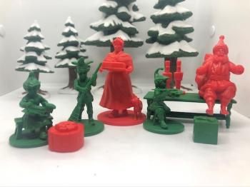 Image of Christmas Set--Mrs. Claus and the Elves