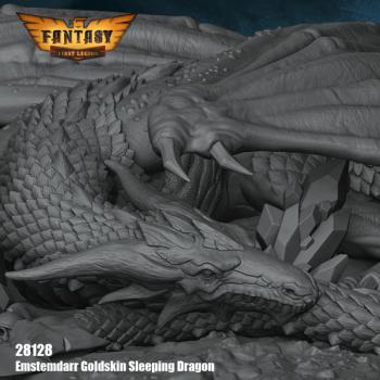 Estemdarr Goldskin (Sleeping Dragon) -- 28mm Resin Kit--LAST ONE!! #43128