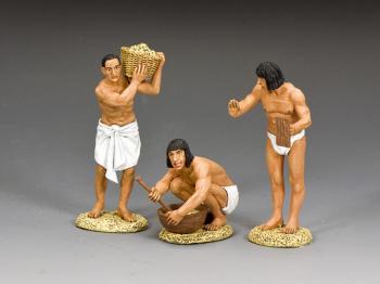 The Pyramid Plasterers Set--three figures #43246