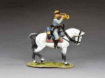 29th Texas Cavalry Trumpeter--single mounted figure 29th Texas Cavalry Trumpeter--single mounted figure #43250