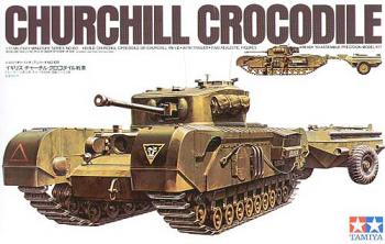 British Churchill Crocodile--1/35 scale model tank kit--RETIRED. #7072