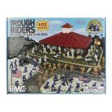 Image of BMC The Rough Riders Charge Up San Juan Hill--102 piece Boxed Playset