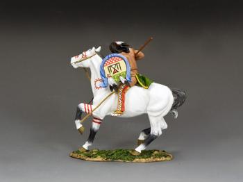 White Eagle--single mounted Indian figure #43373
