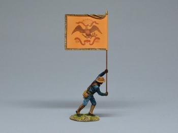 The Rough Riders Flag--single figure with flag #43395