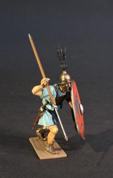 Image of Roman Marine (raising pilum to ready), Roman Warship, The Roman Army of the Mid Republic, Armies and Enemies of Ancient Rome--single figure -- RETIRED -- LAST TWO!!