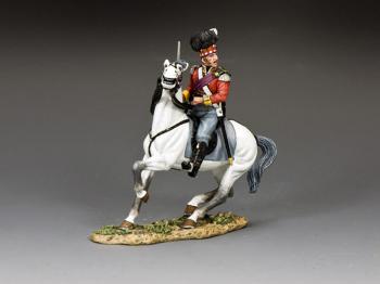 Gordon Highlanders Mounted Major--single mounted figure #43483