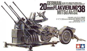 German 2cm Flakvierling 38 Kit #7128