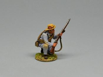 Spanish Infantryman Kneeling Ready #1--single figure #43532