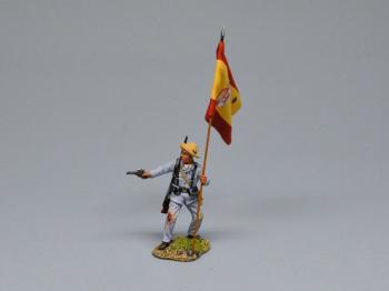 Spanish Infantryman Flagbearer #1--single figure #43536