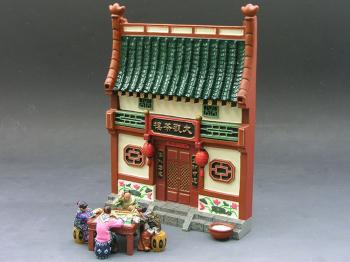 Chinese Tea House Facade - LAST ONE!  #691