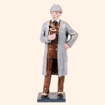 Sherlock Holmes, 1875 to 1907--single 54mm Glossy Toy Soldier--ONE IN STOCK. #43667
