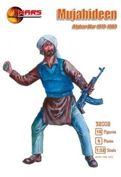 Mujahideen, Afghan War, 1979-1989--18 figures--THREE IN STOCK. #43669