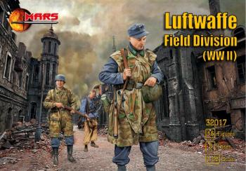 WWII Luftwaffe Field Division--15 figures in 8 poses--TWO IN STOCK. #43714