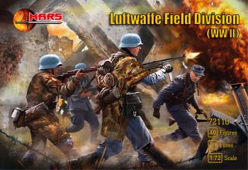 Luftwaffe Field Division (WWII)--40 figures in 8 poses--TWO IN STOCK. #43770