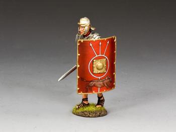Advancing Legionary with Sword in Right Hand (Testudo left flank)--single figure #43794