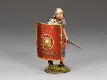 Advancing Legionary with Sword in Left Hand (Testudo right flank)--single figure #43795