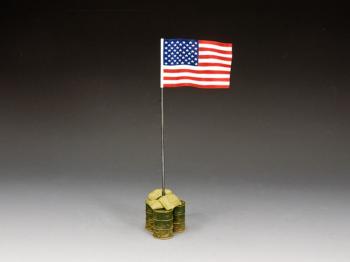 Image of The American Base Flag Set--Single Scenery Piece--RETIRED--LAST THREE!!