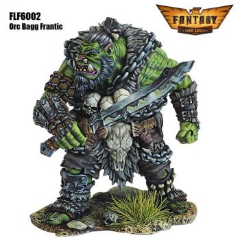 Orc Marauder #2 Bagg Frantic -- 60mm Resin Kit Orc Marauder #2 Bagg Frantic -- 60mm Resin Kit #43898
