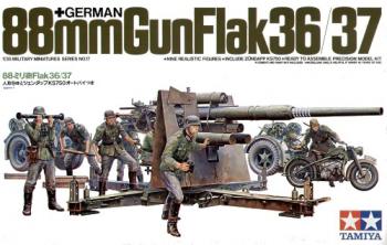 German 88mm Gun Flak 36.37 Kit #7219