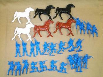 U.S. Cavalry Troopers & Horses U.S. Cavalry Troopers & Horses #7441