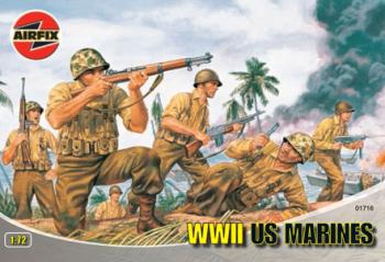 Image of WWII US Marines --46 figures