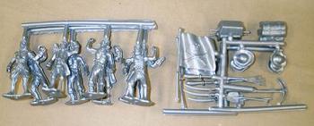 Ring Hand Pirates (8 figures plus acc's - silver) #8176