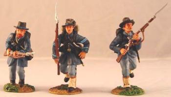 Iron Brigade Advancing Set--three figures--RETIRED--LAST ONE!! Iron Brigade Advancing Set--three figures--RETIRED--LAST ONE!! #816