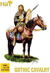 Gothic Cavalry (Roman)--12 Cavalry -- AWAITING RESTOCK. #9107